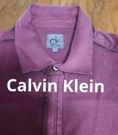 Calvin Klein ポロシャツ パープル Lのサムネイル