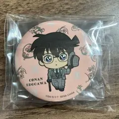 セガラッキーくじ　名探偵コナン　J賞缶バッジセット　江戸川コナン