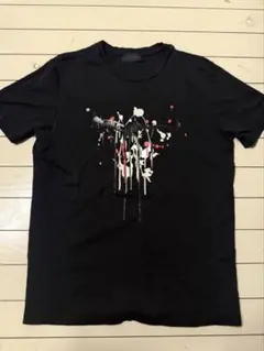 DIESEL BLACK GOLD ペイント柄 Tシャツ M 黒Tのサムネイル