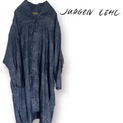専用【美品】JURGEN LEHL ロングデザインワンピース フレア シルク