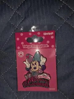 東京ディズニーランド ミニーのファンダーランド　パルパルーザ　ピンバッジ