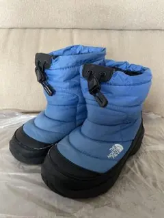 THE NORTH FACE 青 ノースフェイス　スノーブーツ　18cm ヌプシ