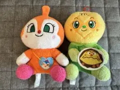アンパンマン ドキンちゃん メロンパンナちゃん ぬいぐるみ マスコット