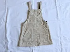 ZARA キッズ コーデュロイジャンパースカート