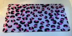 ピンクヒョウ柄マウスパッド&デスクマット