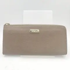 フルラ　長財布　財布　ウォレット　L字ファスナー　ブラウン