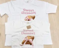 ninibelloクロワッサン柄 親子Tシャツ 状態について追記あり