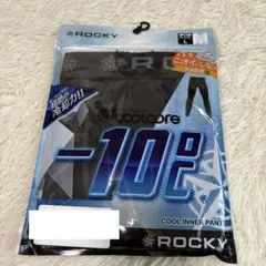 ⁠ROCKY クールインナーパンツ レギンス 冷却 抗菌防臭 ブラック L⁠