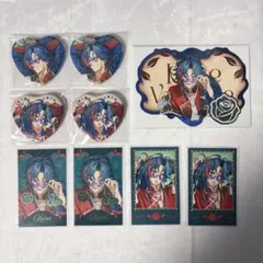 にじさんじ 魁星 Rose Valentine ハート型缶バッジ チェキ カード