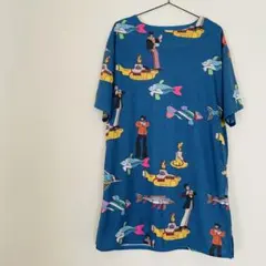 美品✨【グラニフ】イエローサブマリン ビートルズ コラボ 半袖 チュニック