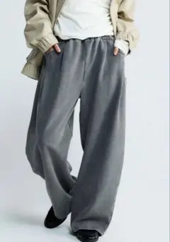 JEANASIS 5ポケットスウェットコクーンパンツ