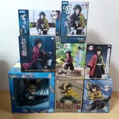 鬼滅の刃　冨岡義勇　フィギュア　8点　まとめ売り　一番くじ　ぬーどるストッパー
