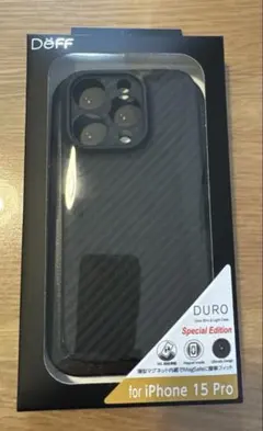 Deff iPhone15 pro アラミド繊維ケース