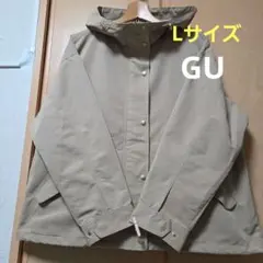 GU ジーユー 撥水加工 マウンテンパーカ L ゆったり