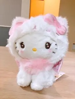 【新品】サンリオ　ぬいぐるみ　ミルキーこねこ　お顔厳選 キティ