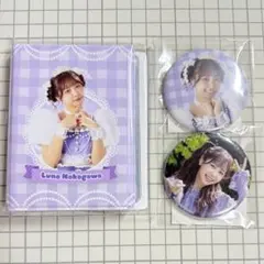 ぷ*ょ様 【仲川①】缶バッジ チェキファイル FRUITS ZIPPER