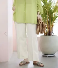 レプシム　ハタラク7DAYSストレートパンツ