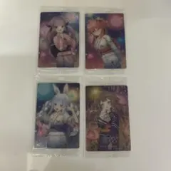 ホロライブウエハース3 カード4枚セット