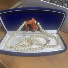大きいパールネックレス　昭和レトロ