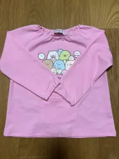 すみっコぐらし スモック ピンク 120cm