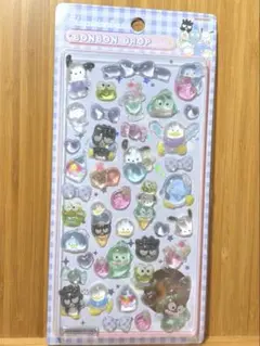 【新品未開封】ボンボンドロップシール　はぴだんぶい　サンリオ