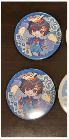 【バラ売り可】そらる 空祭りくじ F賞 缶バッジ