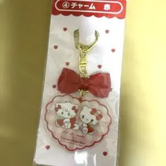 Lil ala mode mikko サンリオ 当たりくじ チャーム　赤　キティ