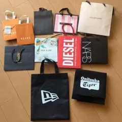 ショップ袋セット（JILLSTUART, YSL, DIESEL他）