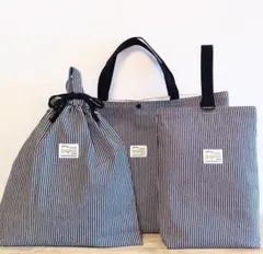 SET-03 入園入学セット　レッスンバッグ　靴袋　体操着袋　巾着　絵本バッグ