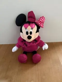 ミニーマウス ぬいぐるみ ピンク 約30cm