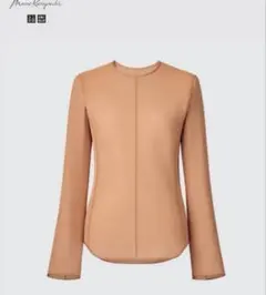 UNIQLO× mame kurogouchi ユニクロ シアークルーネックTのサムネイル