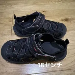 Coleman キッズ サンダル 18cm ブラックのサムネイル