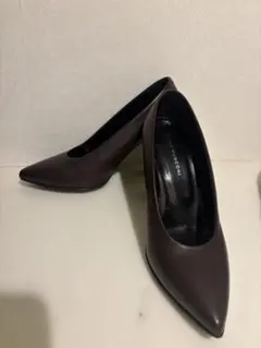 ファビオルスコーニ　ダークブラウン ハイヒール