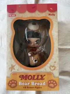 POPMART MOLLY Bear Bread 1/8 アクションフィギュア - メルカリ