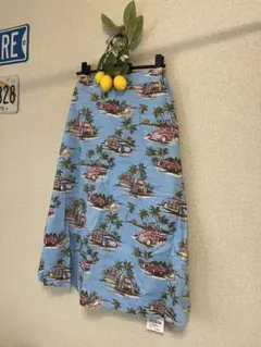 ANAP レトロアロハ柄フレアスカート　新品未使用