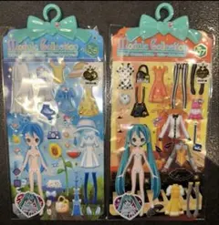初音ミク Project DIVA 平成レトロ 着せ替えシール セット