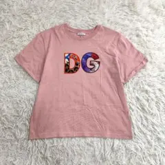 23766✨Y2K✨ドルチェ&ガッバーナ キッズ DGロゴ Tシャツ コットンのサムネイル