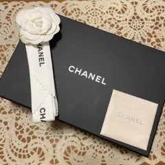 CHANEL ギフトボックス フラワーリボン付き　空箱