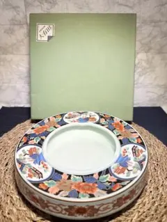 ★未使用品★ 哲山作　有田焼　灰皿 レトロ