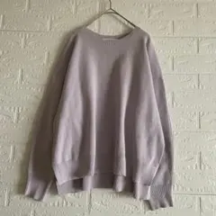AMERICAN HOLIC 薄紫色 オーバーサイズ クルーネック セーター M