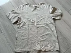 LuxA加工ベーシックハイラインTシャツ ライトベージュ サイズ1のサムネイル