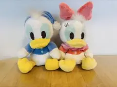 ディズニー　ベビードナルド&ベビーデイジー　ペア　セット　ぬいぐるみ