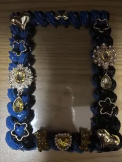 ホイップデコ　トレカケース　ブルー　ゴールド　ブラック　Ｌ判　ブロマイド