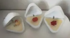 おにぎりん具　3個セット　えび天　たらこ　いくら　おにぎり　カプセルトイ　リング