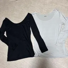 HEATTECH 長袖Tシャツ 2枚セット L