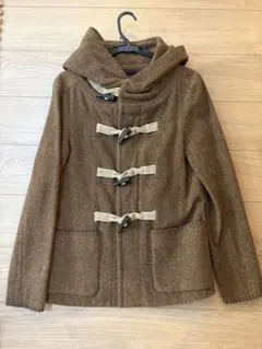 ブラウン ダッフルコート initial