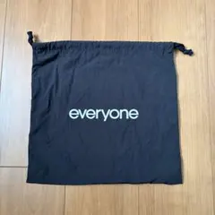 everyone nylon kinchaku pouch (BLACK) 巾着 - メルカリ