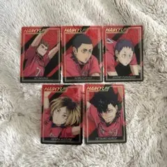 ハイキュー　トレーディング箔押しクリアカード　音駒 まとめ売り