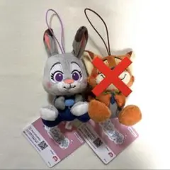 むにゃすやマスコット　ズートピア　ジュディ