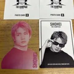 浦川翔平 フォトカード EXPO シークレット ノーマル 2枚セット